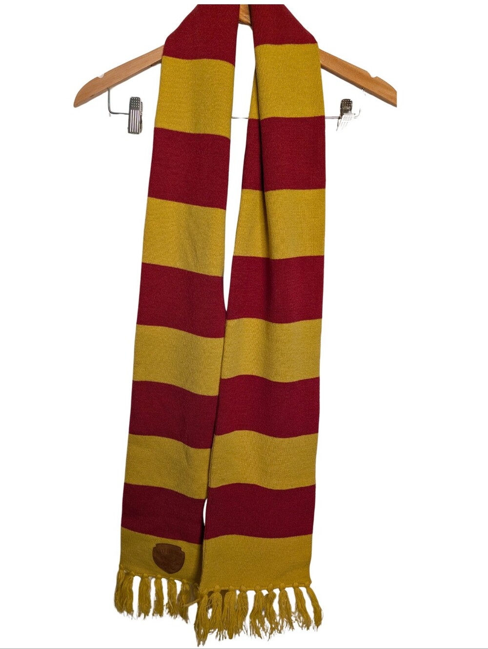Harry Potter Gryffindor Red and Yellow Striped Knit Scarf